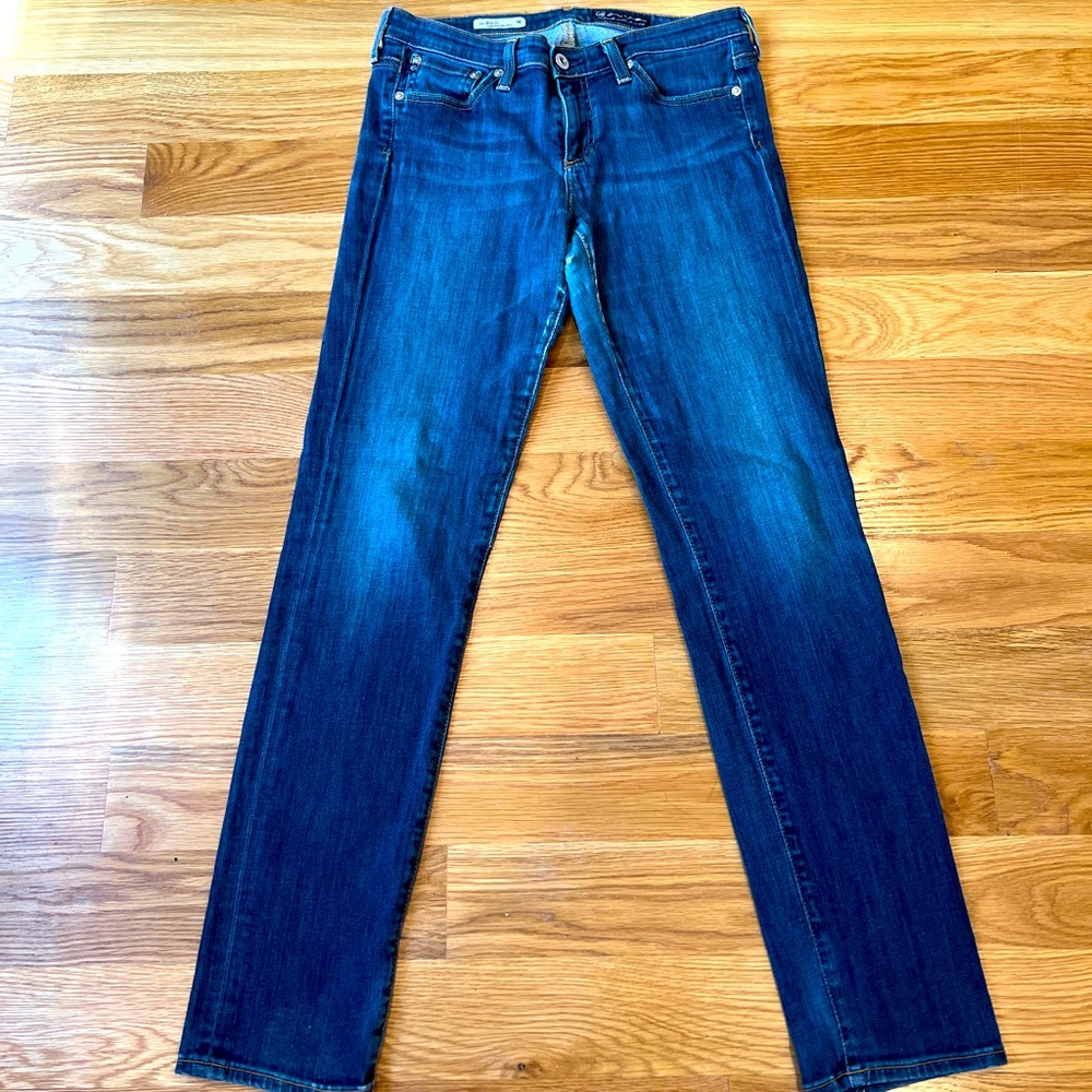 Adriano Goldscmied blue jeans size 28R preowned straight leg